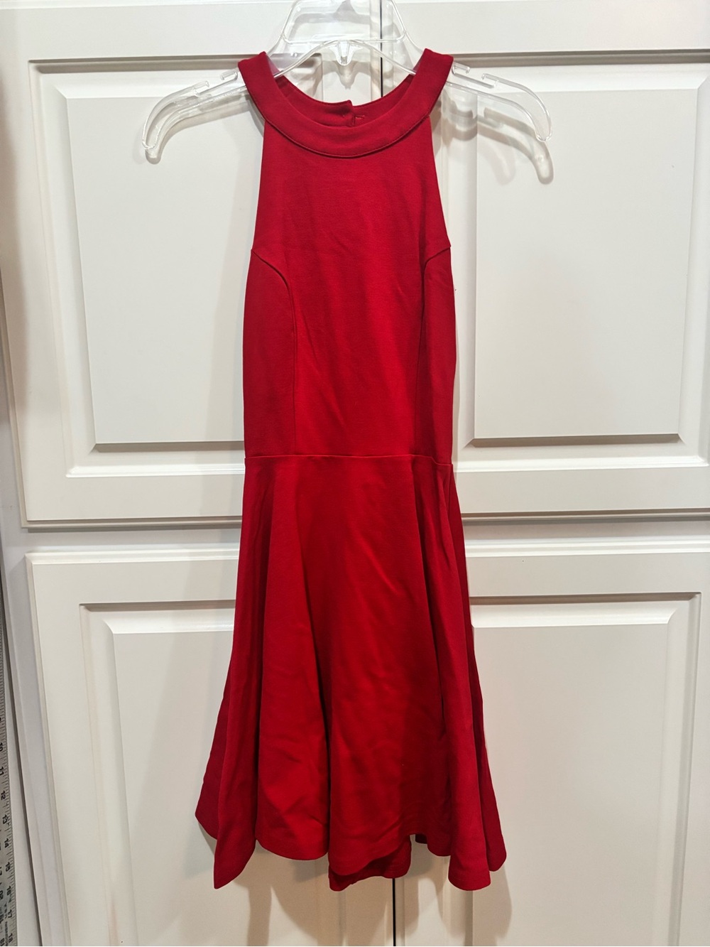 Windsor Red Halter Mini Dress
